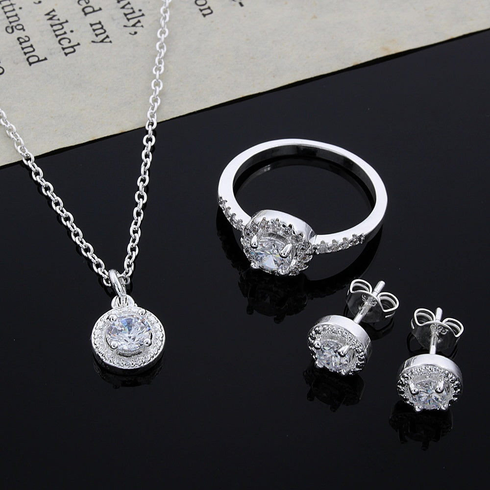 Zircon Jewelry Suit Set Accessories for Women