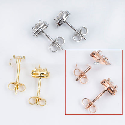 Women Accessory Silver Earrings Jewelry