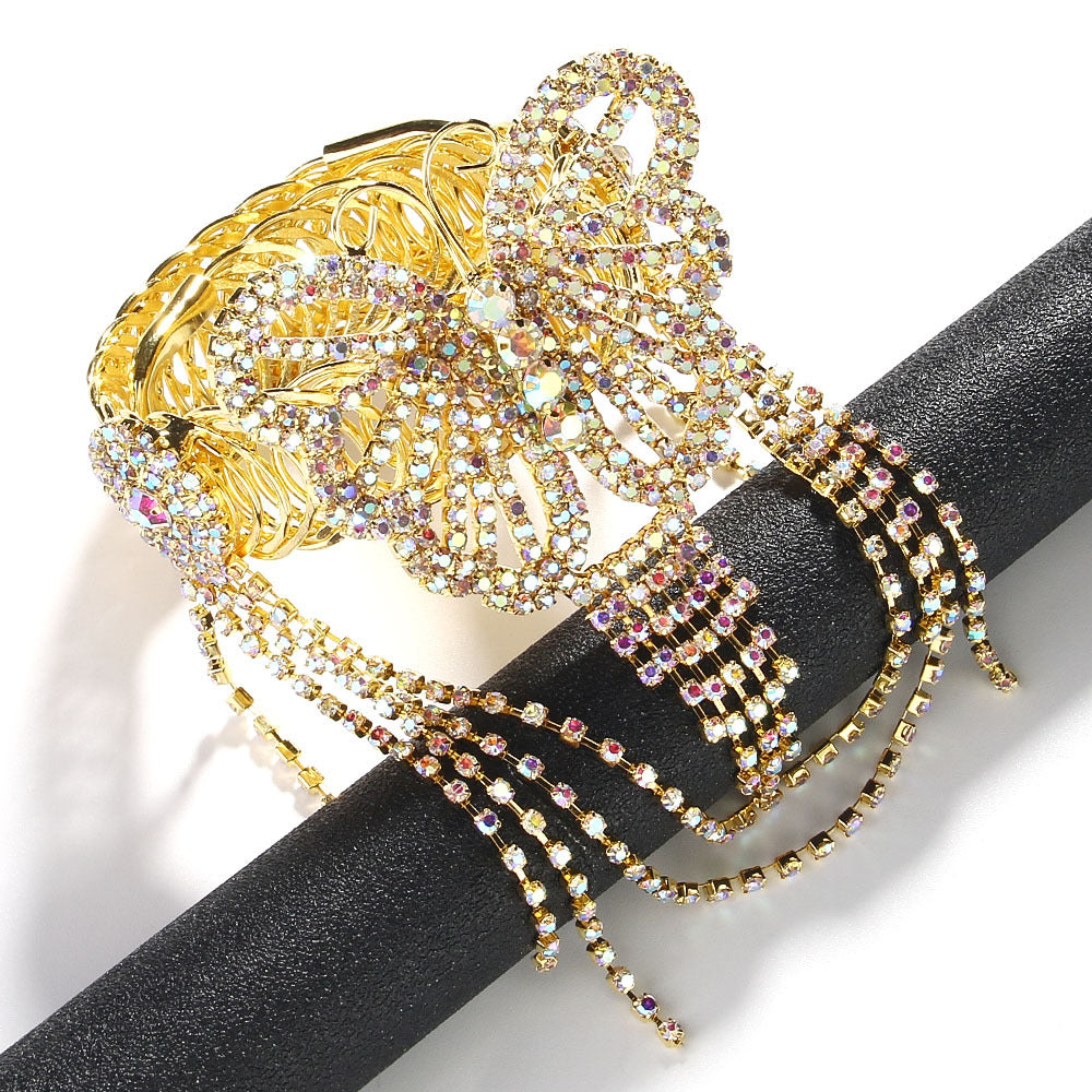 Chain Rhinestone Arm Jewelry Women