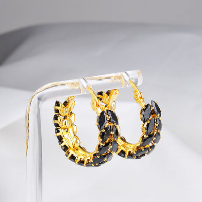 Women Black Earrings Jewelry