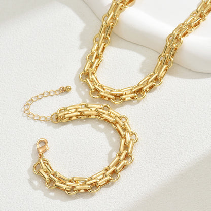 Women Gold Jewelry Set