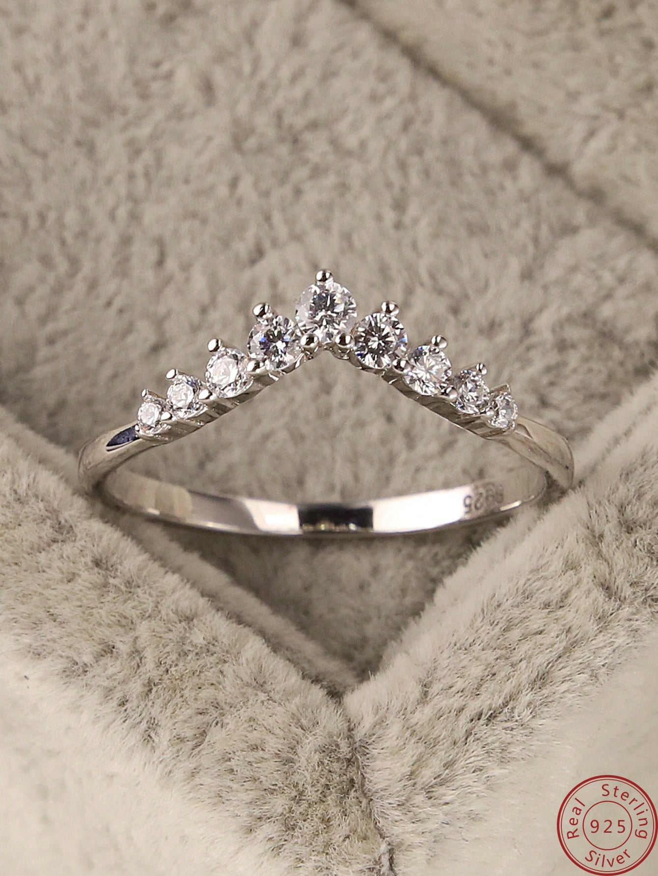 Women Wedding Crown Ring