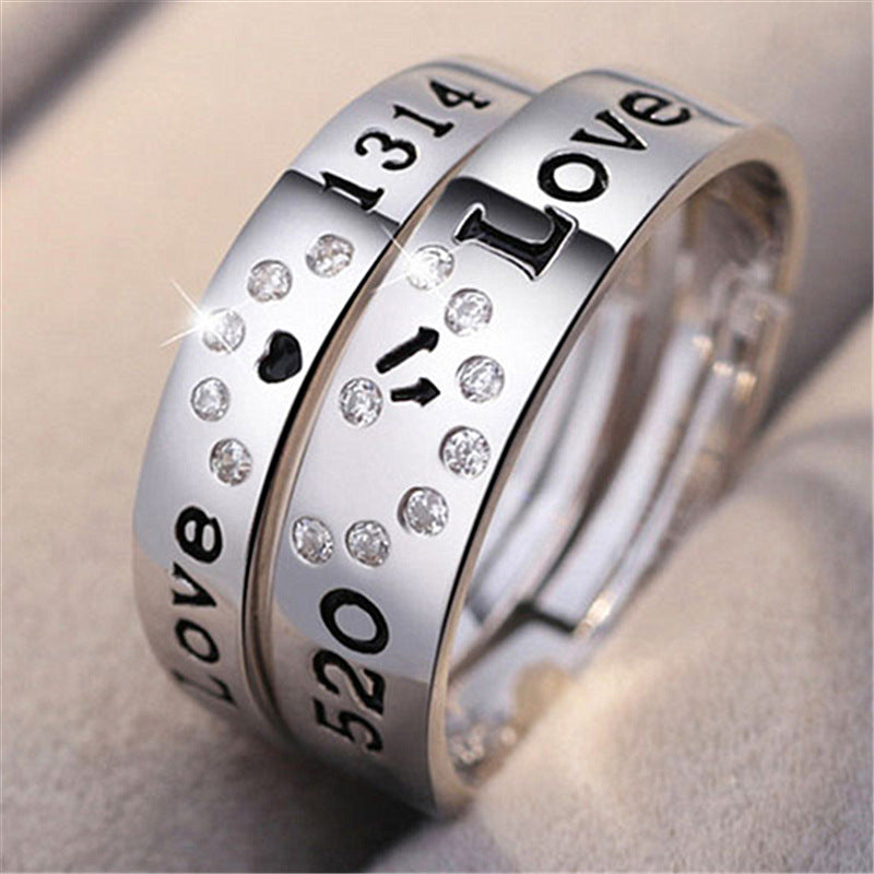 Diamond Silver Rings Women