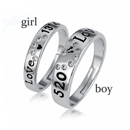 Diamond Silver Rings Women