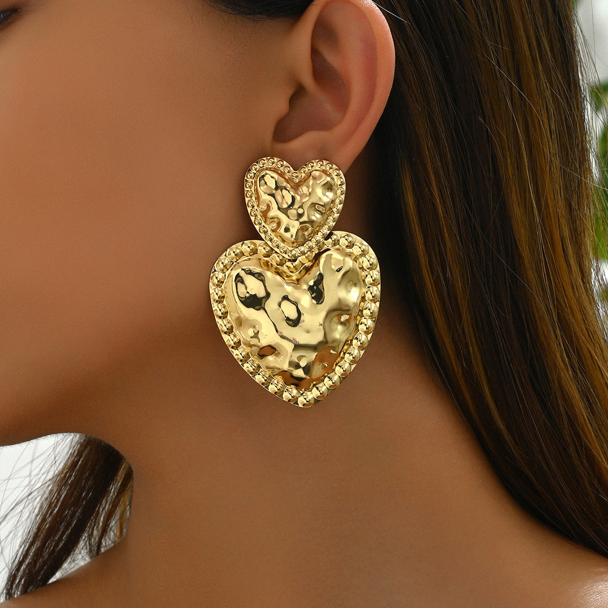 Love Heart Earrings for Women