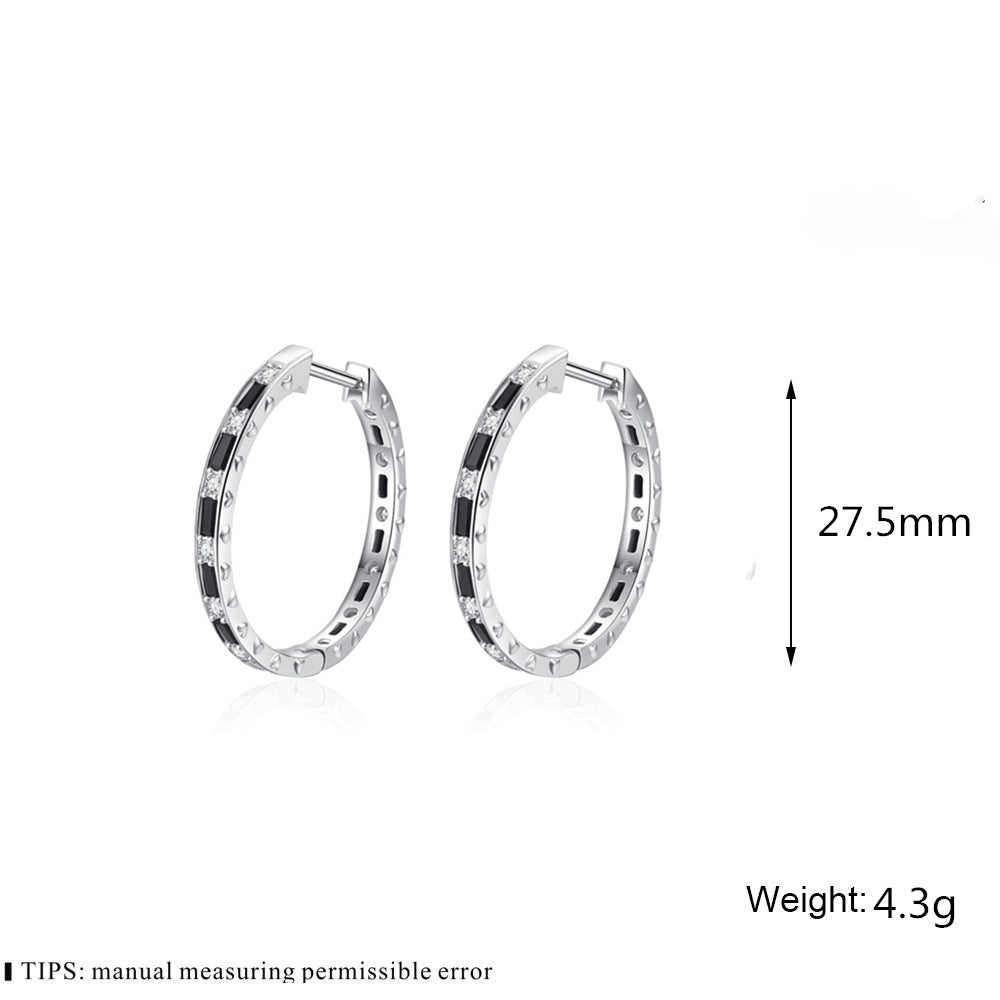 Zircon Earrings Jewelry Women Accessories