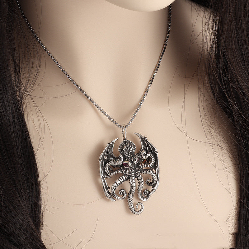 Monster Necklace Octopus Jewelry