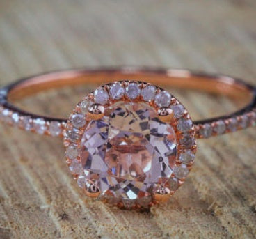 18K Rose Gold Ring