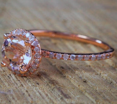 18K Rose Gold Ring