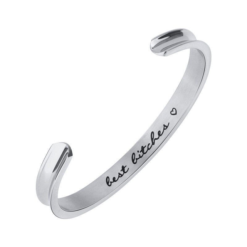 Steel Bracelet Gift for Bestfriends