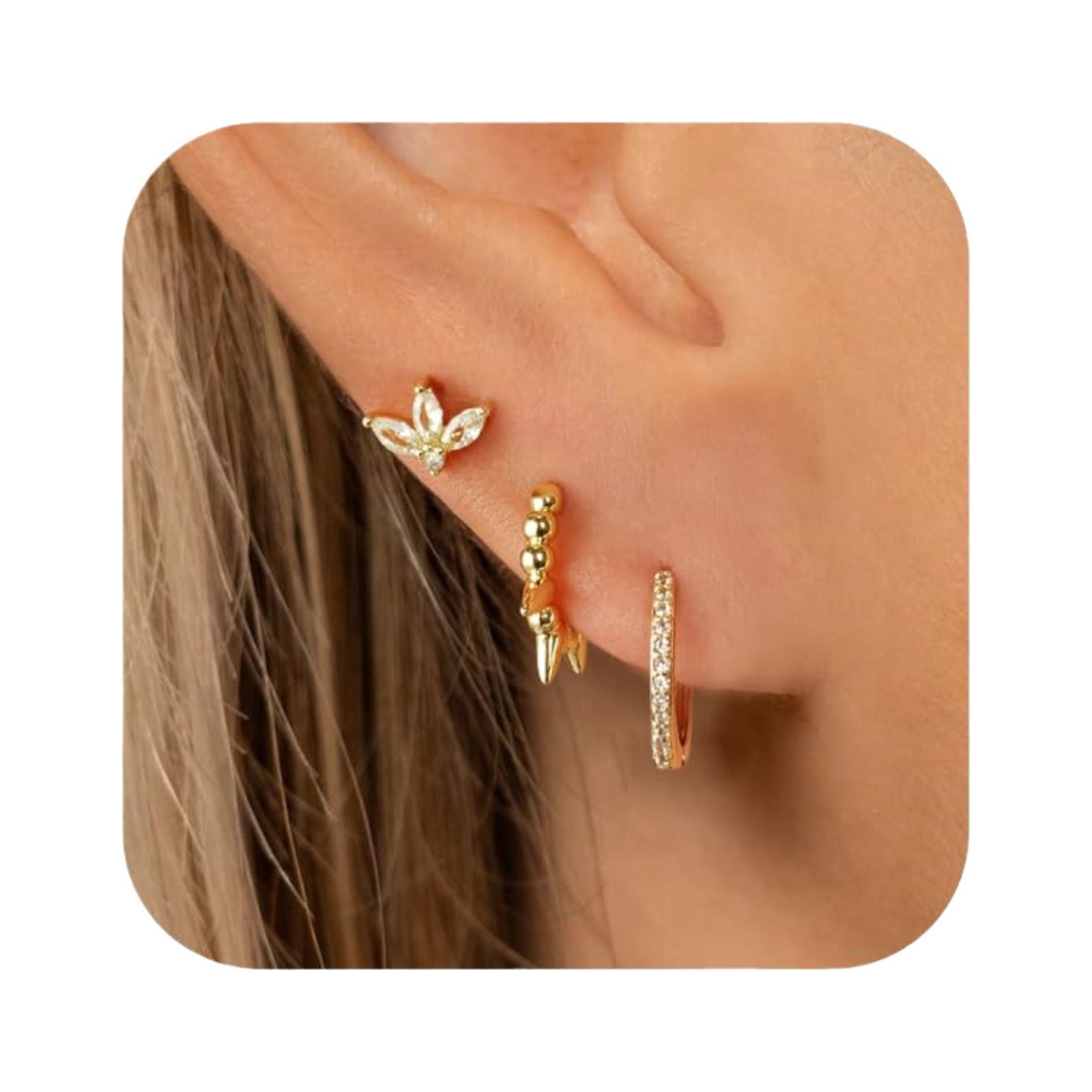 Women Zircon Earrings