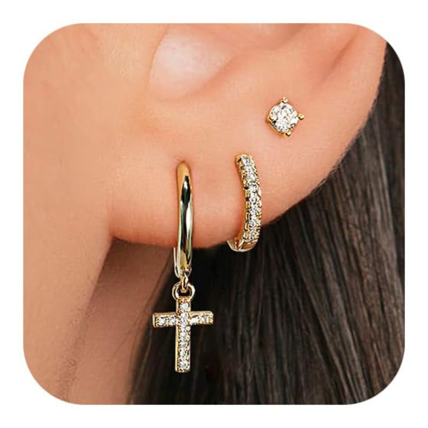 Women Zircon Earrings