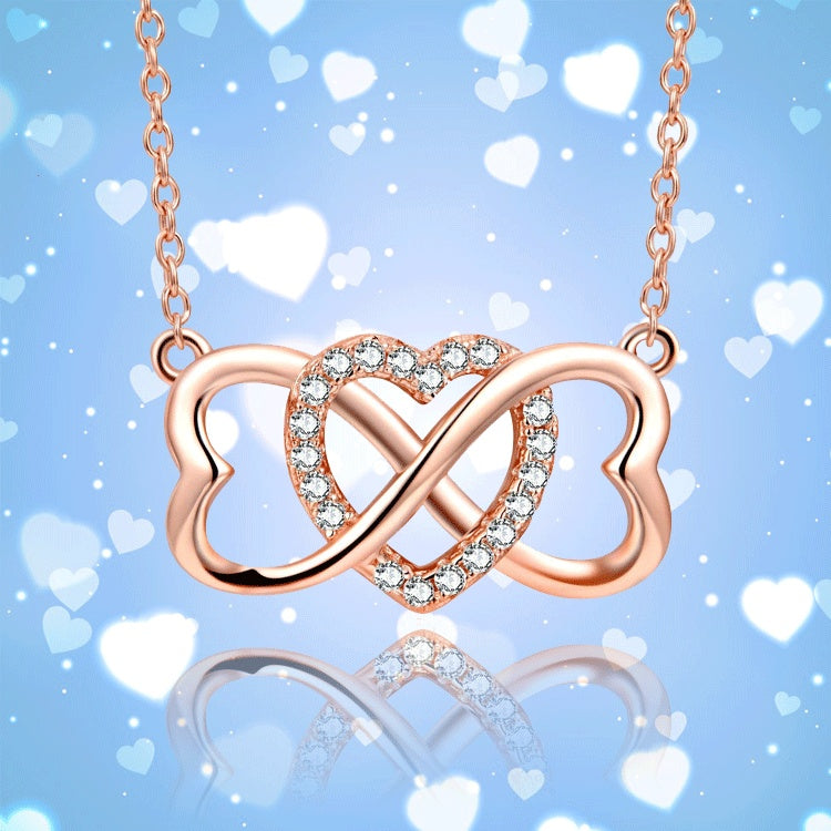 Heart Necklace Love Women