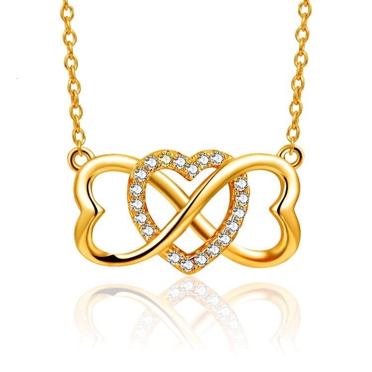 Heart Necklace Love Women