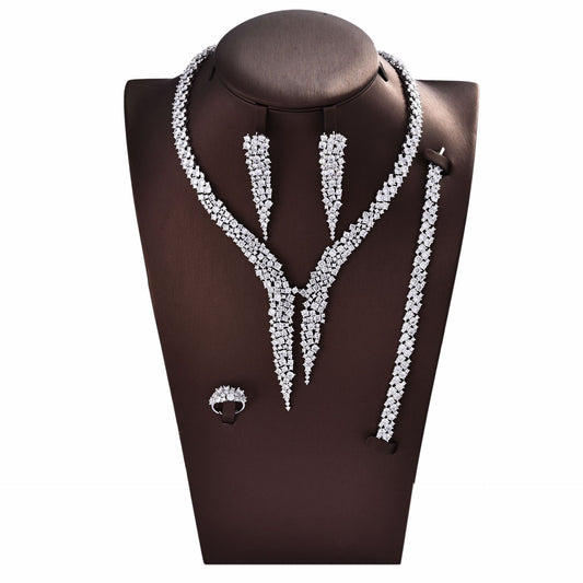 Women Jewelry Zircon Set