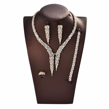 Women Jewelry Zircon Set